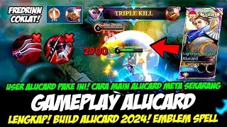 TIPS MAIN ALUCARD META SEKARANG + COMBO ALUCARD TERBARU❗BUILD ALUCARD TERSAKIT 2024❗GAMEPLAY ALUCARD