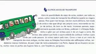 Audio 22 -  Lectura en portugués - entrena tu oído