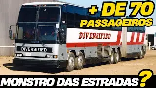 O ÔNIBUS RODOVIÁRIO MAIS MONSTRUOSO QUE VOCÊ JÁ VIU | 500CV DE FORÇA | PREVOST H5-60