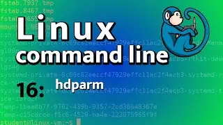 LCL 16 - using hdparm to interface with SATA/IDE/SSD drives - Linux Command Line tutorial forensics