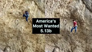 America’s Most Wanted 5.13b (8a) - Robber’s Roost • Mount Charleston Climbing (NV)