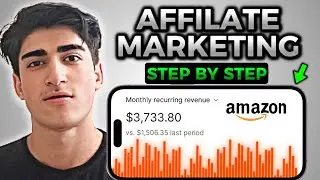 How To Amazon Affiliate Marketing FOR BEGINNERS 2023 (Step-By-Step Tutorial)