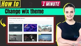 How to change wix theme 2024 | Switching a Sites Template Wix