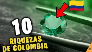 10 RIQUEZAS OCULTAS De COLOMBIA ''Esmeraldas y Oro"