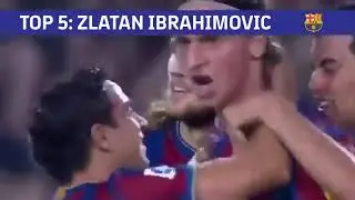 IBRAHIMOVIC dan top 5 zoʻr gollar.