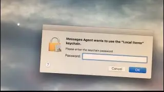 Mac Keychain Error