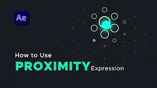 Motion Graphics Animation Tutorial In After Effects | Proximity - No Plugin Required | Learn In 2Min