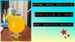 Orange Vodka Cocktail at Home | Orange Juice Cocktail & Vodka Recipes