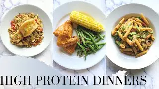 Healthy Dinner Ideas with High Protein & Fiber