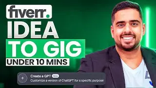 Create Your First Fiverr Gig in 10 Minutes! (using AI)