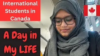 A Day in my Life | Library Day #studymotivation #library #canada