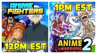 🔴LIVE! UPDATE DAY - Anime Fighters Update 36 then Anime Warriors 2 Update 12