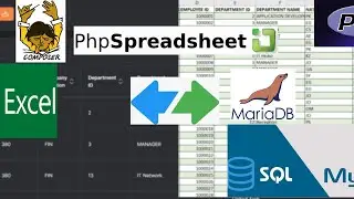 Import and Export Excel Data in Database Using PhpSpreadsheet | PHP Upload & Download| Step-by-step|