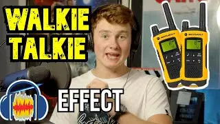 Walkie Talkie Audio Effect Tutorial (EASY)