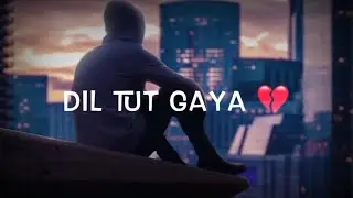 ♥️Dil toot💔 gya sad shayri || sad emotional whatsapp status|| kscreation