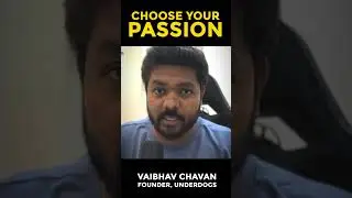 Choose your Passion 💪🏻 #youtube #youtubeshorts #shorts