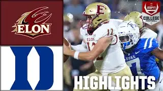 Elon Phoenix vs. Duke Blue Devils | Full Game Highlights | ESPN College Football