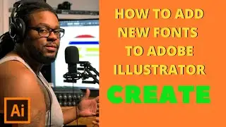How to import fonts in adobe illustrator