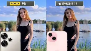 Poco F6 5G VS iphone 15 Camera test