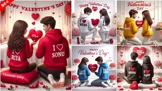 Happy Valentine's Day Ai Photo Editing | Valentine Day Bing Ai Image Generator | Bing Image Creator