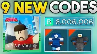 THE CLASSIC⚠️ARSENAL ROBLOX CODES 2024 - ARSENAL CODES