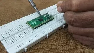 How to solder header pins to Raspberry Pi Pico