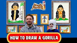 How To Draw a Gorilla  | Learn to Draw | Step by Step Tutorial