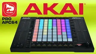 Миди-контроллер AKAI Pro APC64 || Легкая интеграция Ableton, автономный режим