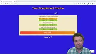 [Higher Computing Science] Two's Complement Practice