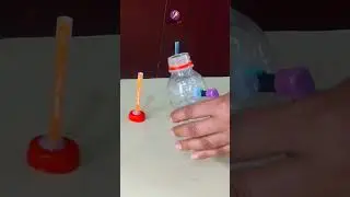 bottle alcohol toy gun | Science Project 