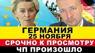 ГЕРМАНИЯ НОВОСТИ 25.11: Срочная депортация. Бербок против Шольца. Закон гражданства ФРГ. АДГ заявил