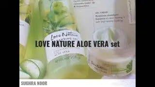 LOVE NATURE ALOE VERA SET