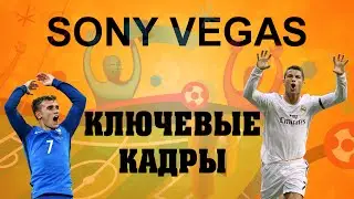 Ключевые кадры и синхронизация курсора в Sony Vegas. Уроки видеомонтажа