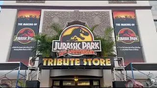 Jurassic Park 30th Anniversary Tribute Store Universal Studios in Orlando - Short Walkthrough!￼