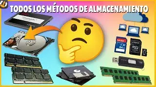 ✔ TODOS los tipos de MEMORIAS de ALMACENAMIENTO en 5 minutos