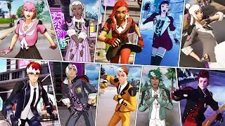 Academy Champions Custom ANIME Skins Detailed GAMEPLAY & Item Shop Showcase!