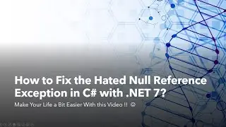 Solve the Impossible Null Reference Error in C# with this Secret Trick!