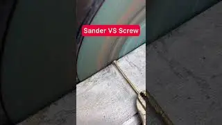Sander VS Screw