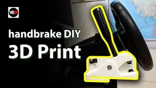 How to make Handbrake USB 3D Print - DIY Racing game simulation