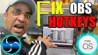 Fix! OBS Studio Custom Hotkeys Not Working on MacOS 2023