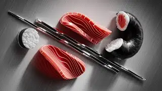 Become a Master Sushi Chef in Cinema 4D + Free 250 Grams Tuna Asset