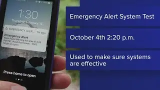 FEMA, FCC testing emergency alert system Wednesday afternoon