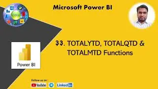 33. TOTALYTD, TOTALQTD & TOTALMTD Functions