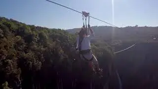 World’s highest zip line – Zimbabwe