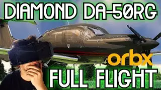 A GREAT VALUE Addon! Skyward Simulations Diamond DA-50 (Early Access Preview) - PIMAX CRYSTAL | MSFS