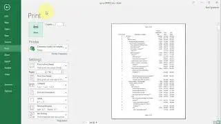 How to Print Page Numbers in Excel