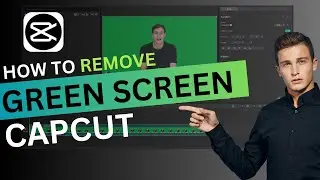 How to remove green screen on CapCut pc 2024