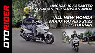 Tonton Dulu Sebelum Beli! All New Honda Vario 160 ABS 2022 - Tes Harian | OtoRider