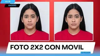 Como Hacer una Foto 2x2 en Android/ IPhone Gratis ✅️ 2025