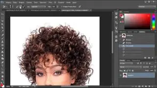 Curso de Photoshop CC - Aula 34 - Borracha Mágica   Recorte de Cabelo